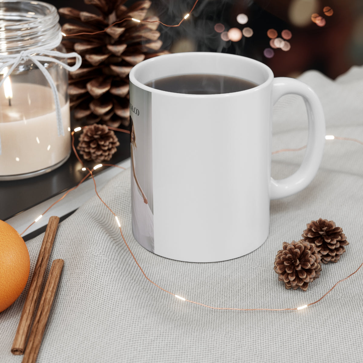 With Love Fresh Brew Mug — Photo Han Yuna Coffee Cup
