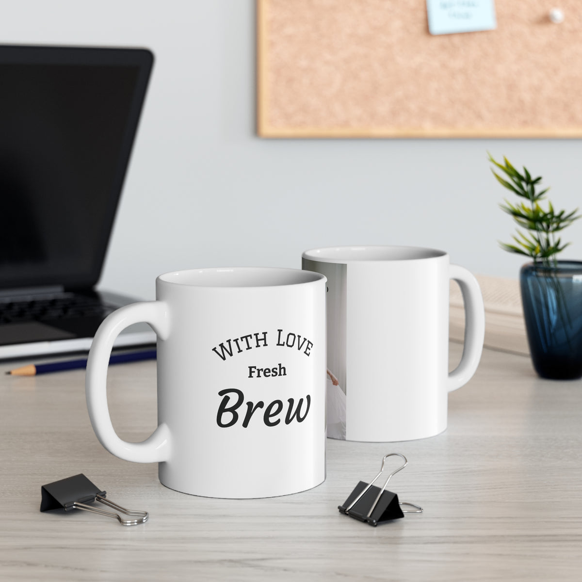 With Love Fresh Brew Mug — Photo Han Yuna Coffee Cup