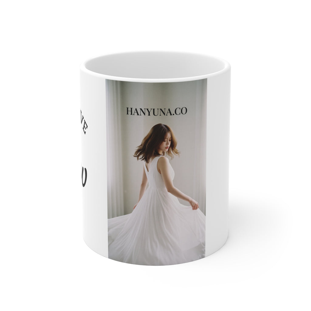 With Love Fresh Brew Mug — Photo Han Yuna Coffee Cup
